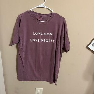 Purple Graphic T-Shirt